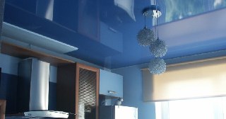 Натяжной потолок на кухню Заинск, цена от 6386 руб.